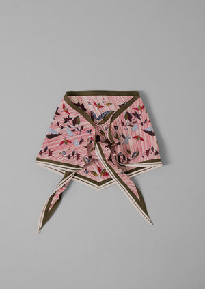 Floating Print Cotton Bandana | Multi