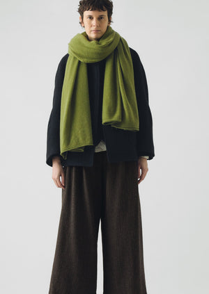 Cashmere Wool Wrap Scarf | Soft Green | TOAST