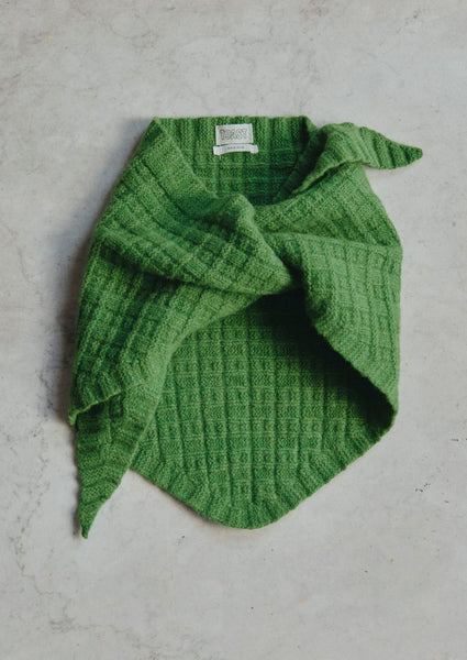 Knitted Wool Bandana Garden