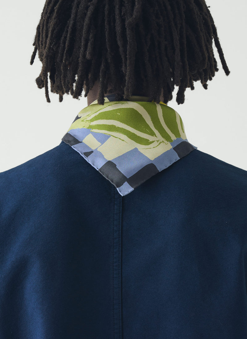 Abstract Still Life Silk Bandana | Multi