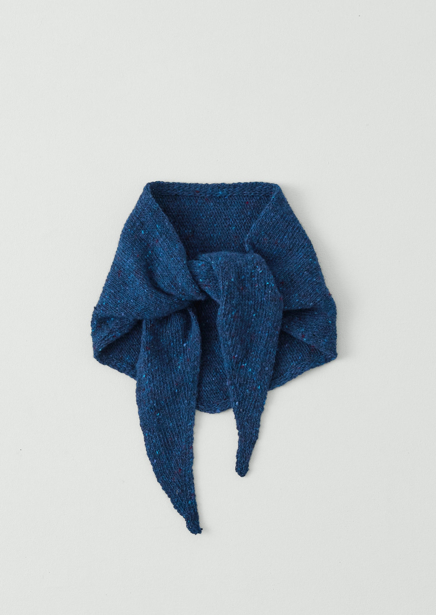 Donegal Merino Bandana | Ink Blue