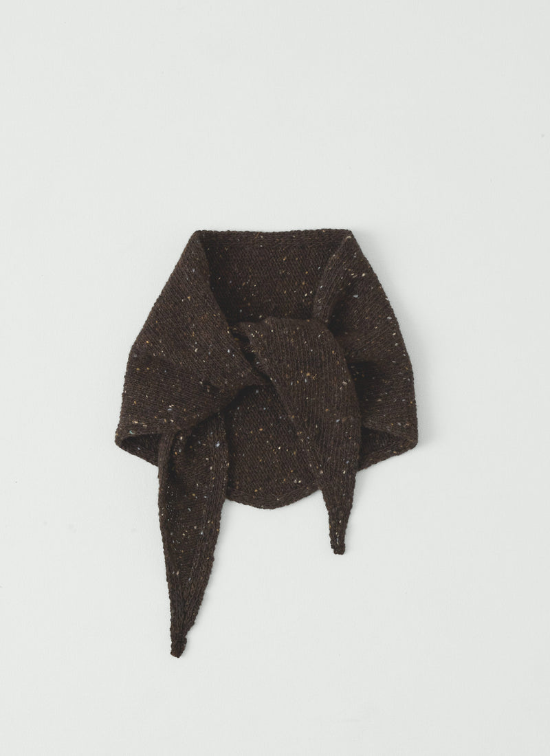 Donegal Merino Bandana | Coffee