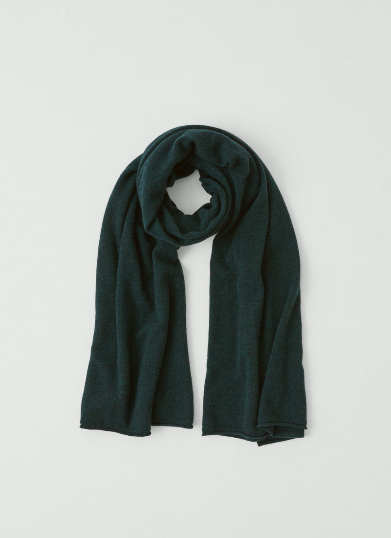 Cashmere Wool Wrap Scarf | Peacock