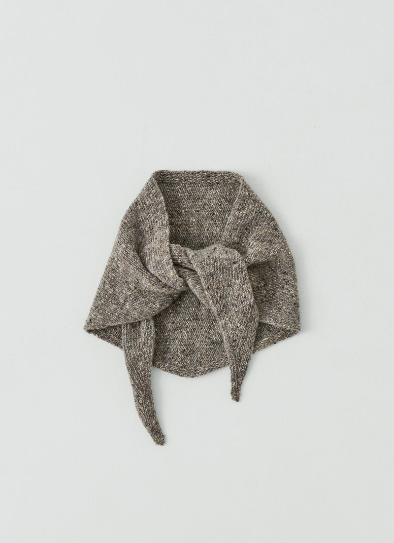 Donegal Merino Bandana | Stone