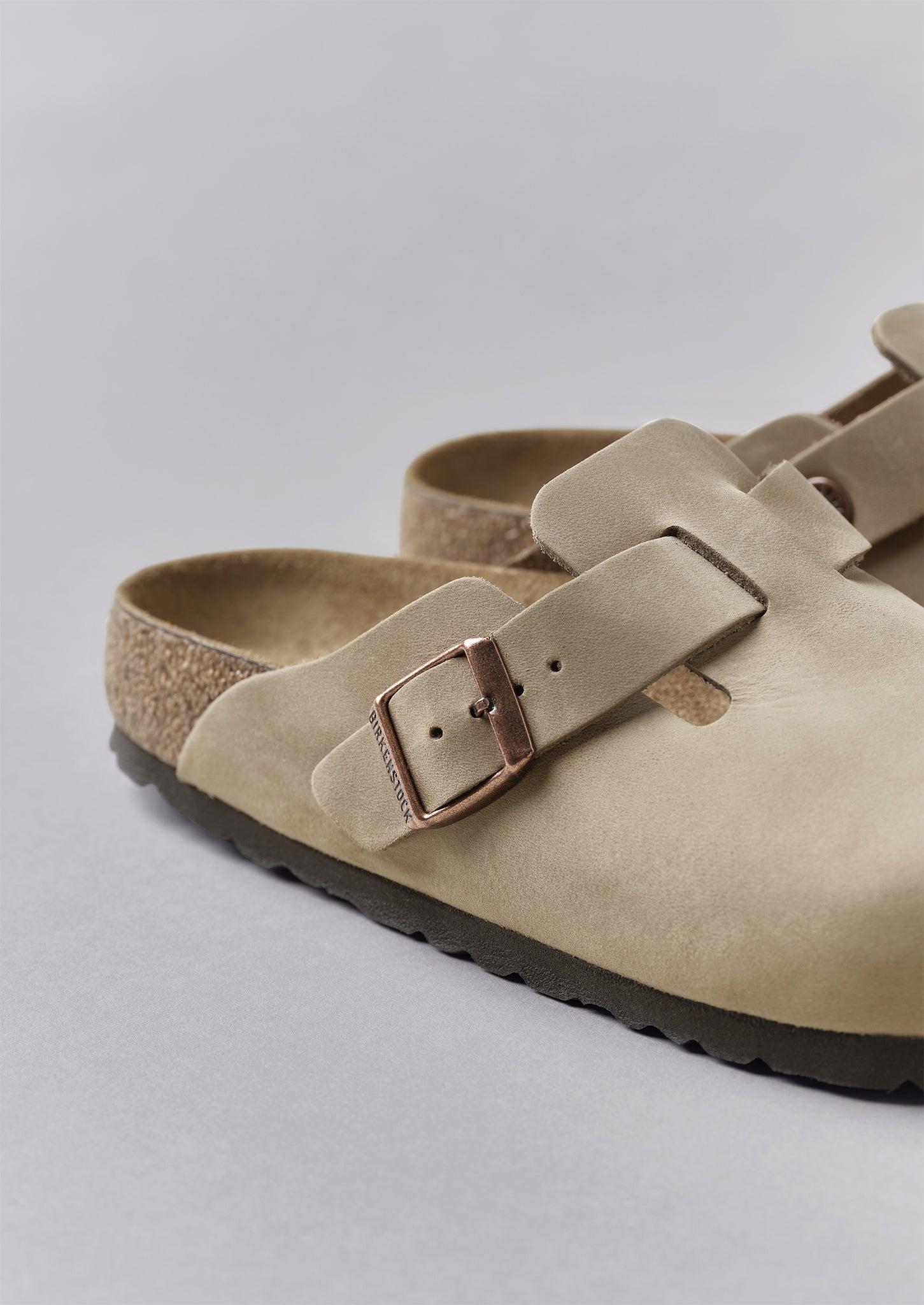 Birkenstock Boston Oiled Leather Clogs | Taupe