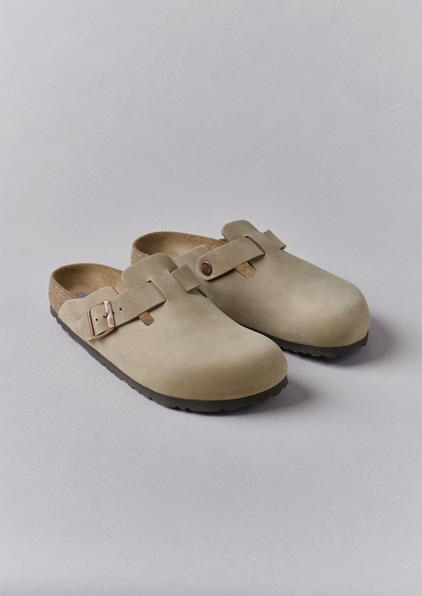 Birkenstock Boston Oiled Leather Clogs | Taupe