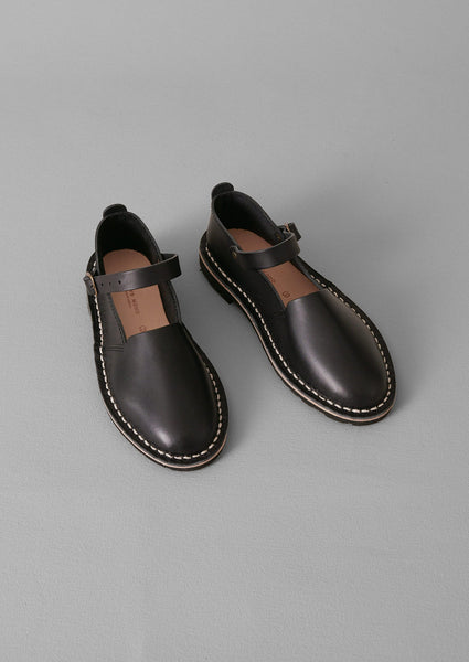 Steve Mono Artisan Leather Buckle Shoes