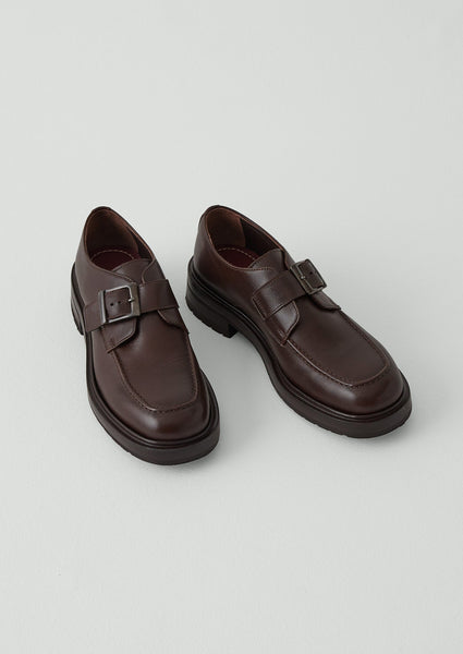 Sturlini Monk Strap Shoes Dark