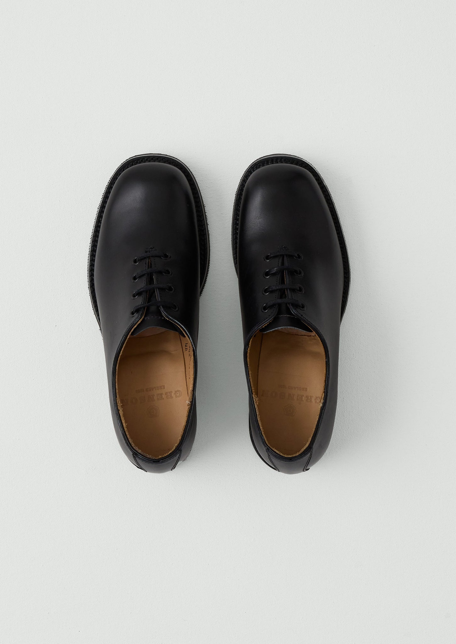 Grenson Oxford Leather Shoes | Black
