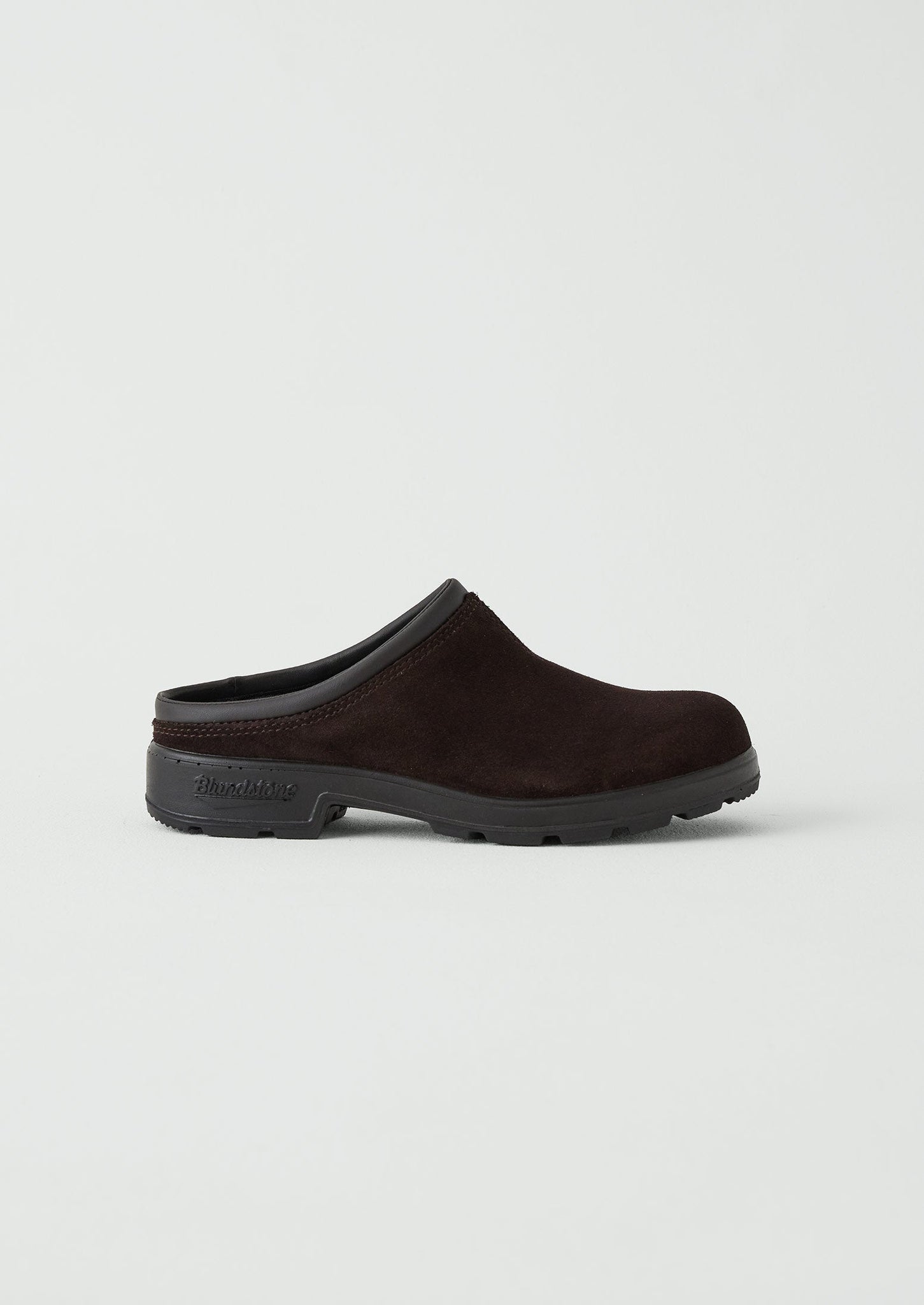 Blundstone Suede Clogs | Dark Brown | TOAST