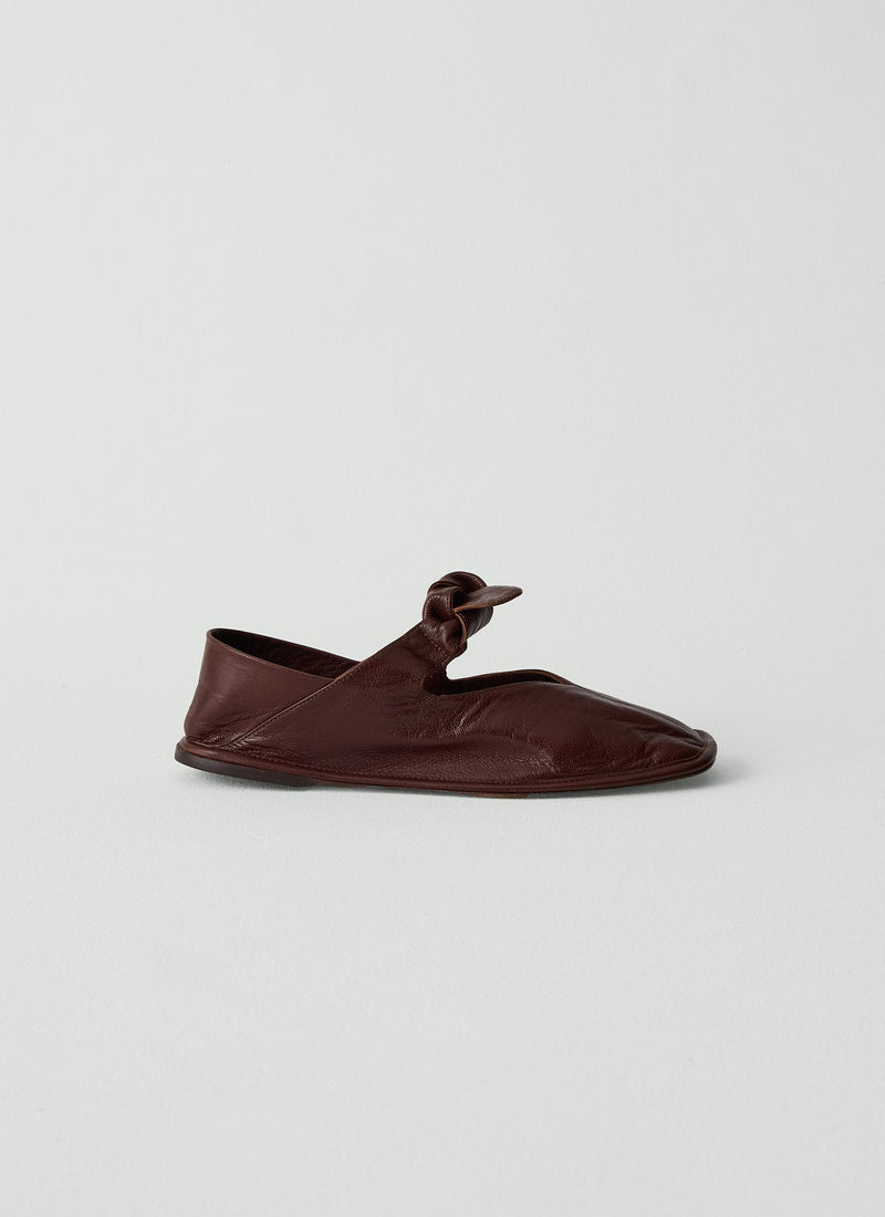 Hereu Llasada Leather Shoes | Chestnut