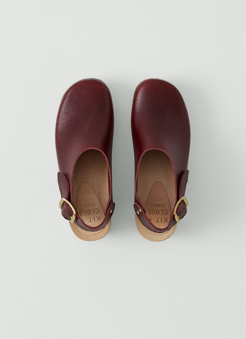Kit and Clogs Studio Chef Clogs | Chestnut Red