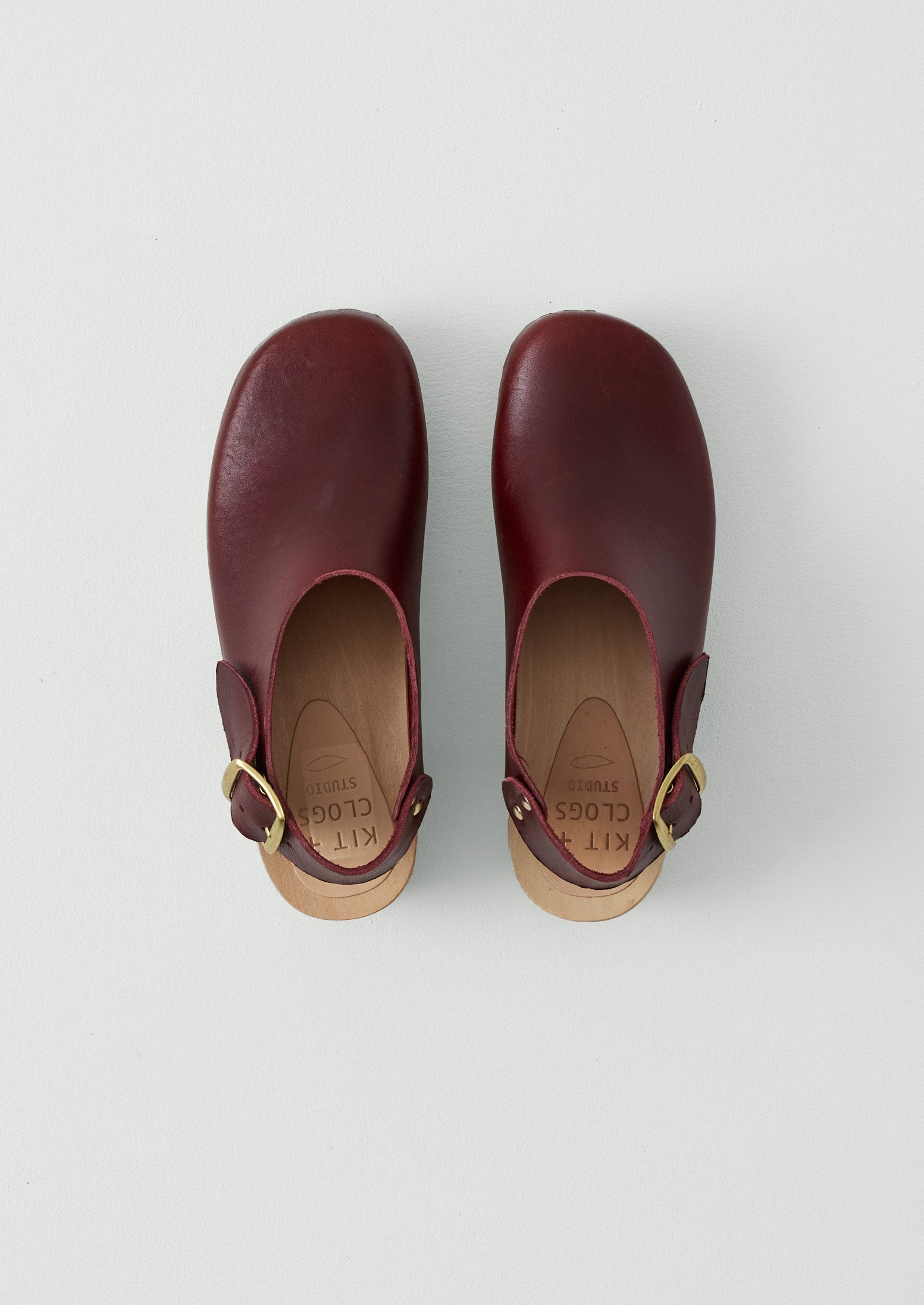 Kit Clogs Kit and Clogs Studio Chef Clogs | Chestnut Red | TOAST