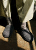 Hand Knitted Slipper Socks | Grey