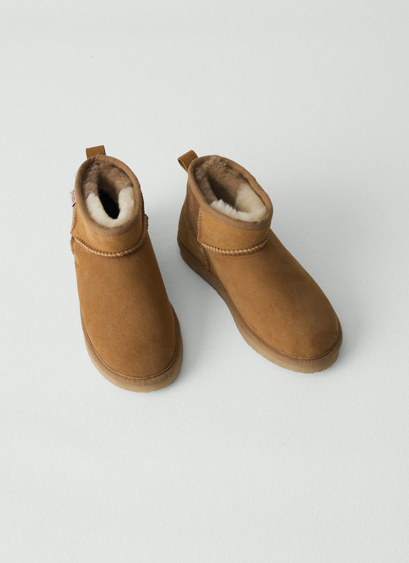Babbi Patchwork Boots | Tan