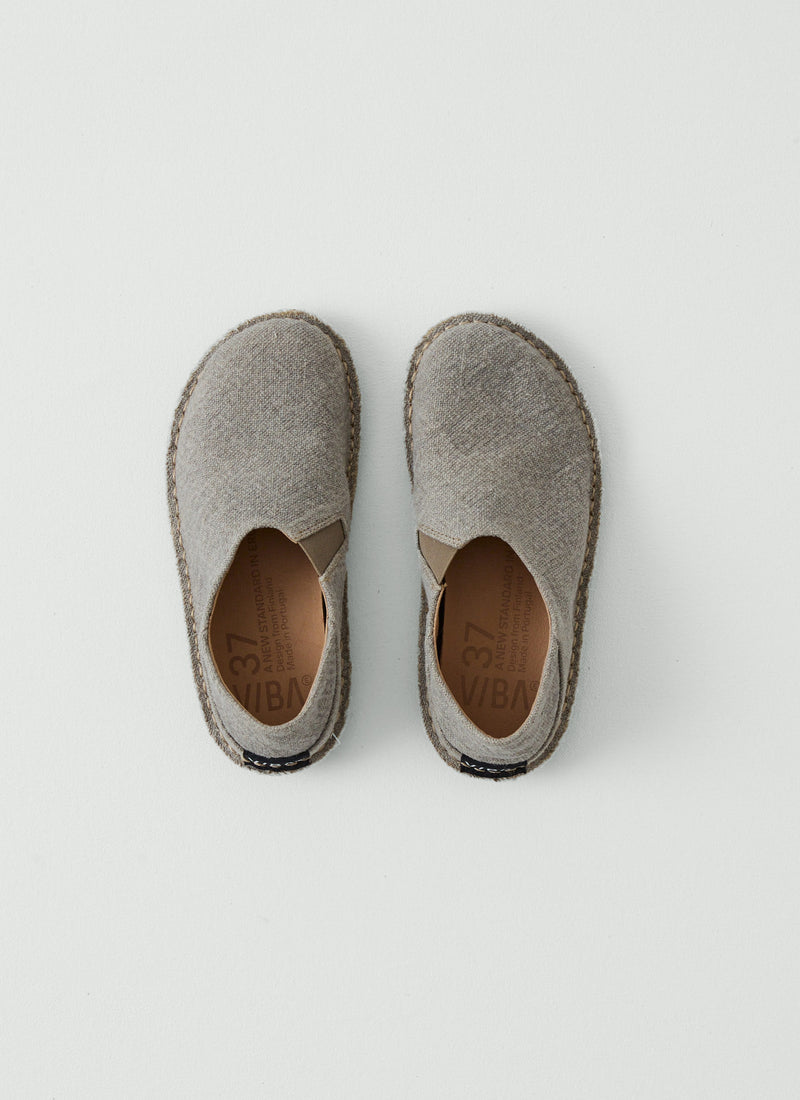 Vibae Zuma Linen Slippers | Sand
