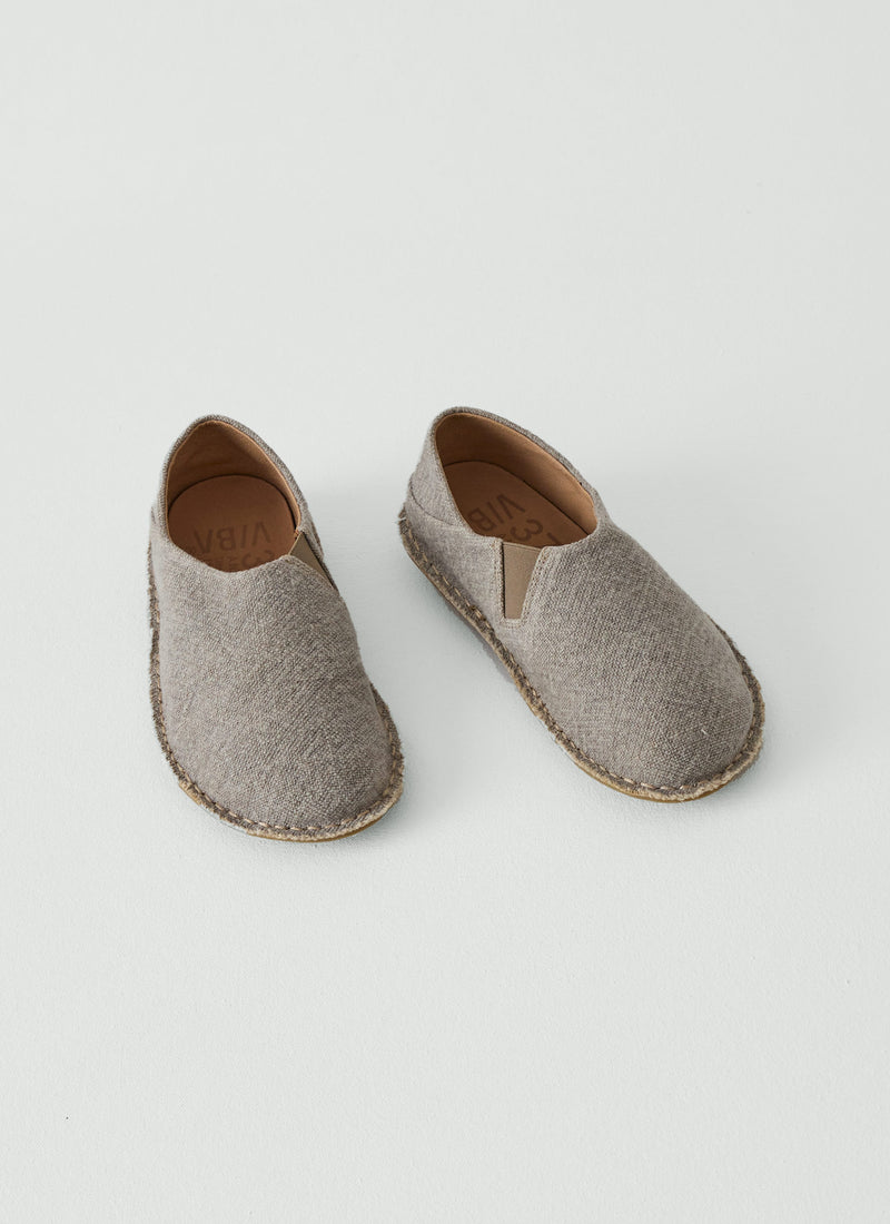 Vibae Zuma Linen Slippers | Sand