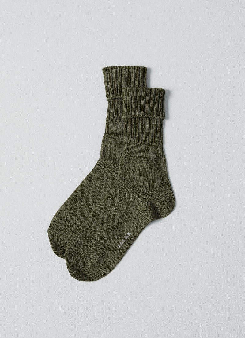 Falke Striggings Chunky Socks | Artichoke