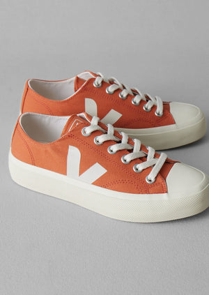 Veja Wata II Low Canvas Trainers | Canyon/Pierre