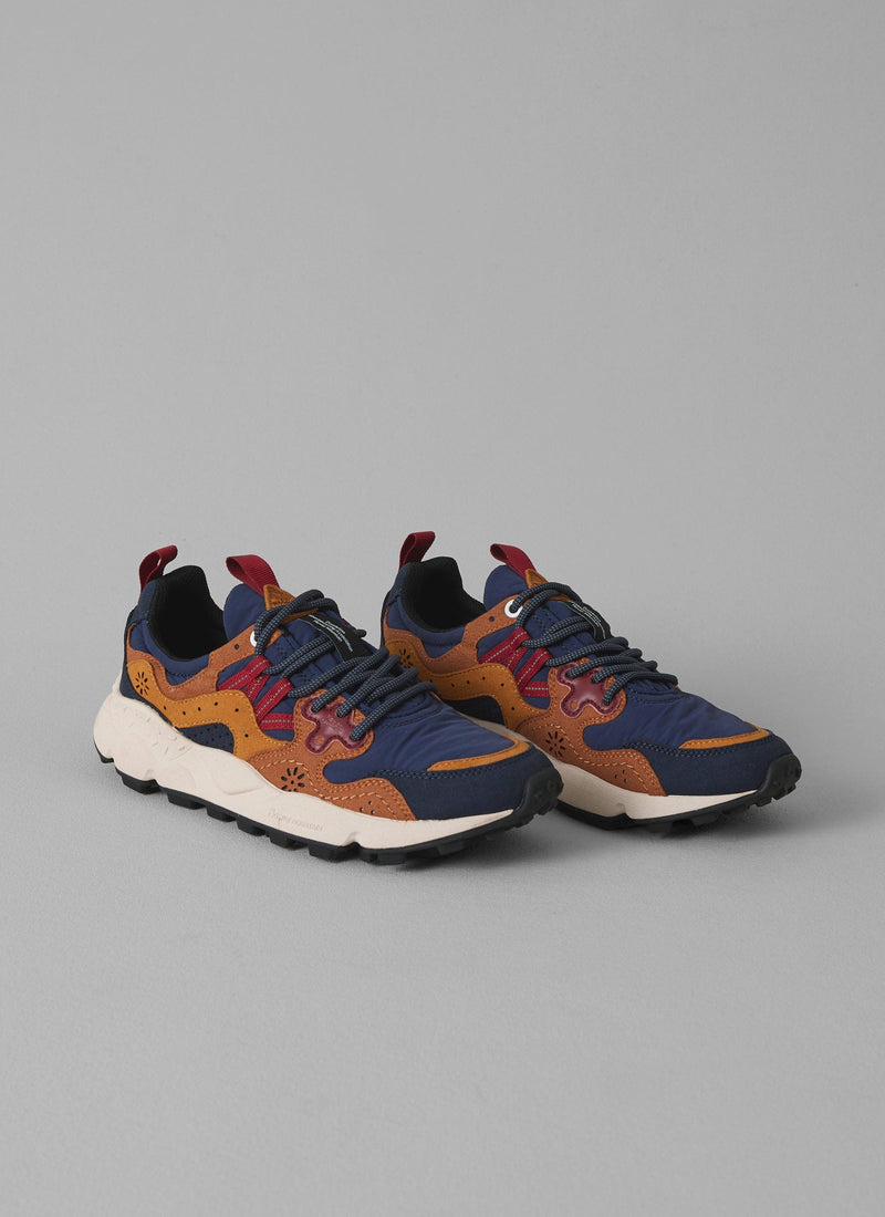 Flower Mountain Yamano Kaiso Trainers | Indigo/Ginger