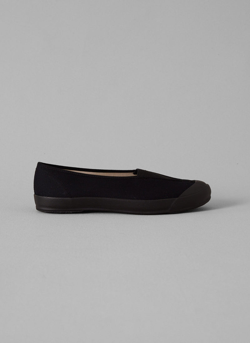 Moonstar Cotton Pumps | Black