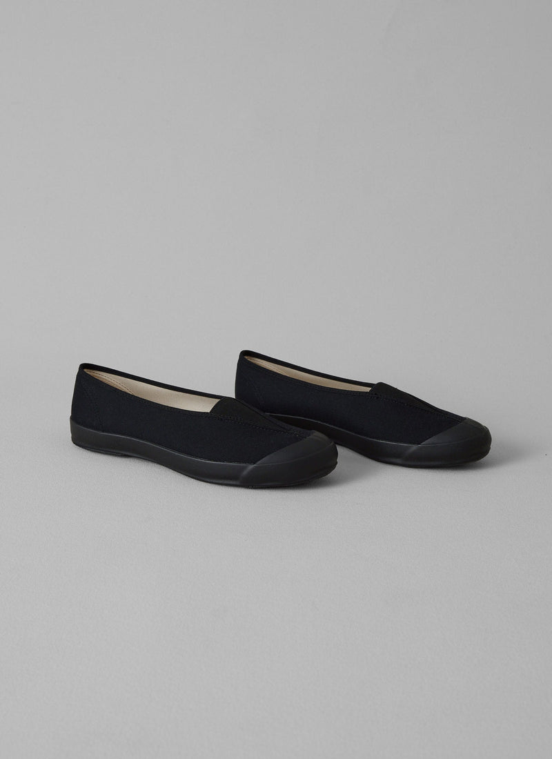Moonstar Cotton Pumps | Black