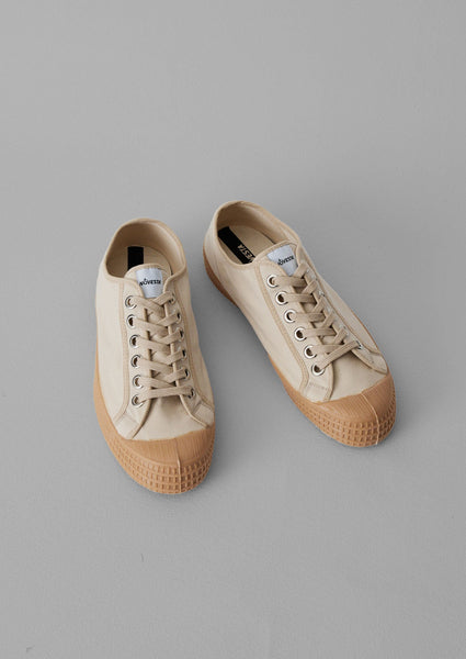 Novesta Star Master Waxed Cotton Plimsolls Birch