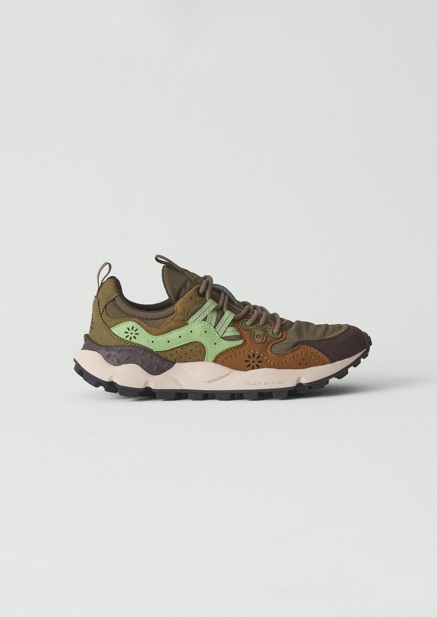 Flower Mountain Yamano Kaiso Trainers | Deep Olive