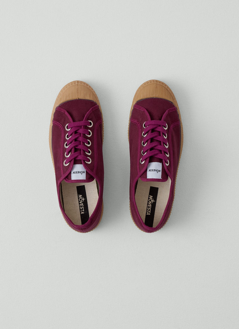 Novesta Star Master Waxed Cotton Plimsolls | Mulberry