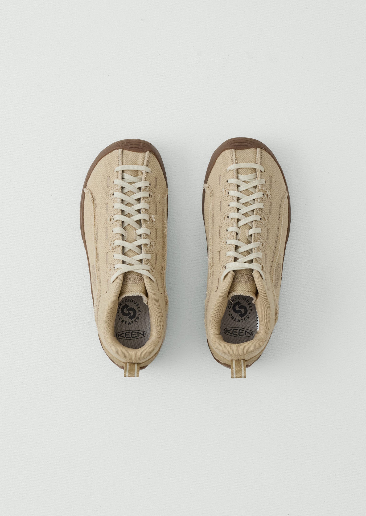 Keen Jasper Split Canvas Trainers | Safari | TOAST