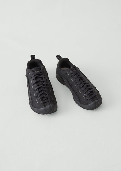 Keen Jasper Split Canvas Trainers | Black | TOAST