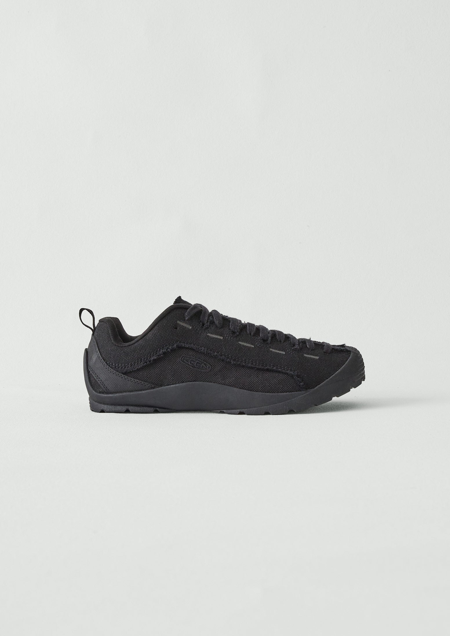 Keen Jasper Split Canvas Trainers | Black | TOAST