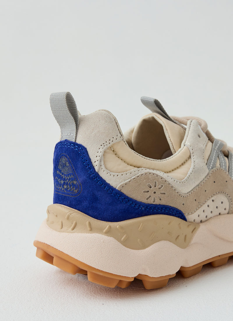 Flower Mountain Yamano Kaiso Trainers | Chalk/Hydrangea Blue