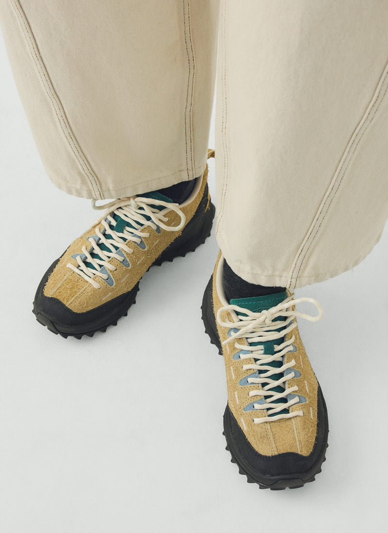 Keen Jasper Zionic Suede Trainers | Khaki/Abbey Stone