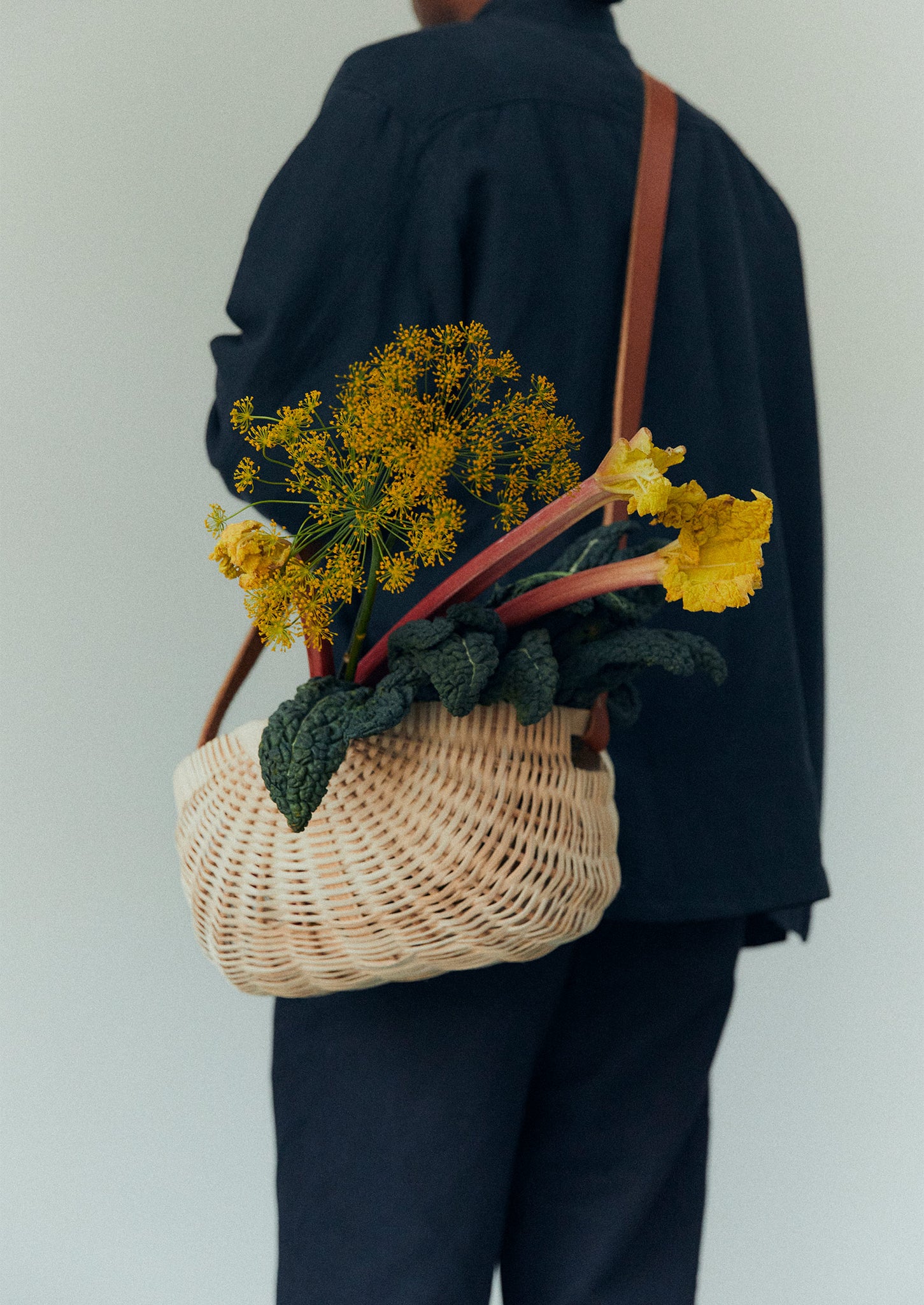 Amy Krone Oval Foraging Tote | Natural