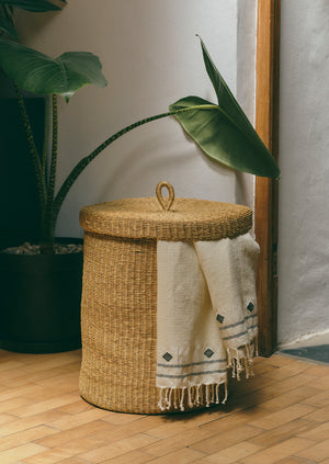 Bolga Laundry Basket | Natural