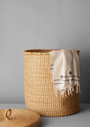 Bolga Laundry Basket | Natural