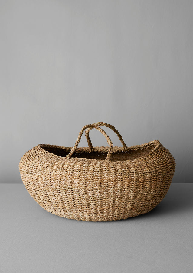 Round Hogla Storage Basket | Natural