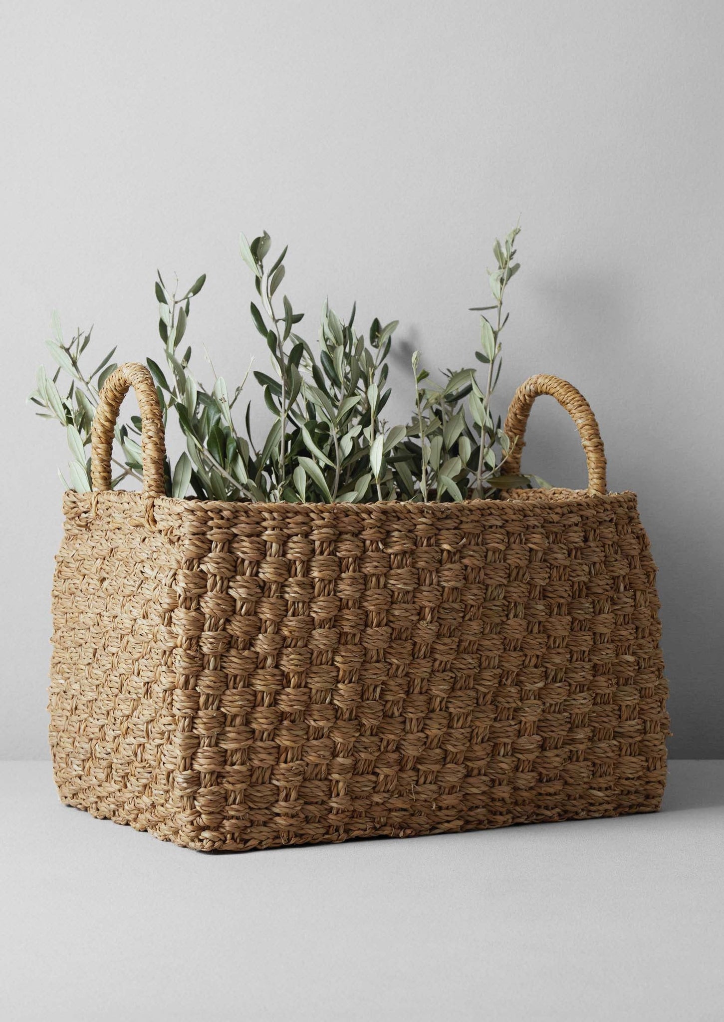 Large Chatai Weave Hogla Storage Basket | Natural