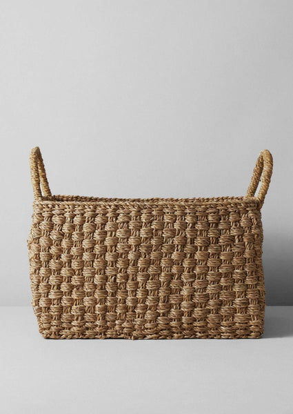 Large Chatai Weave Hogla Storage Basket