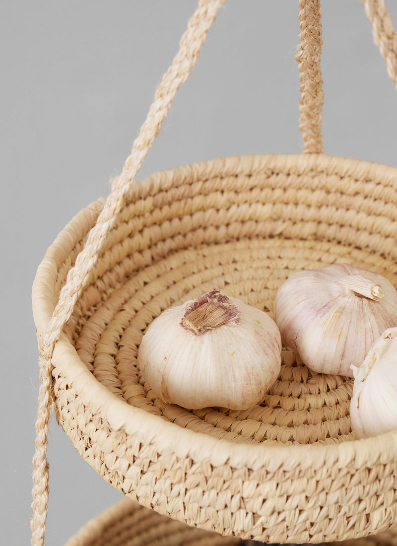 Palm Hanging Basket | Natural