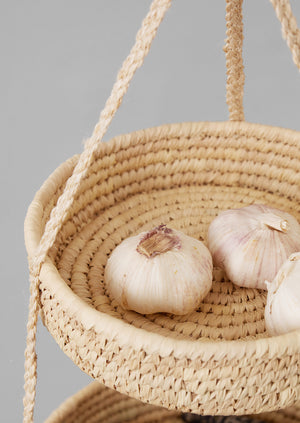 Palm Hanging Basket | Natural
