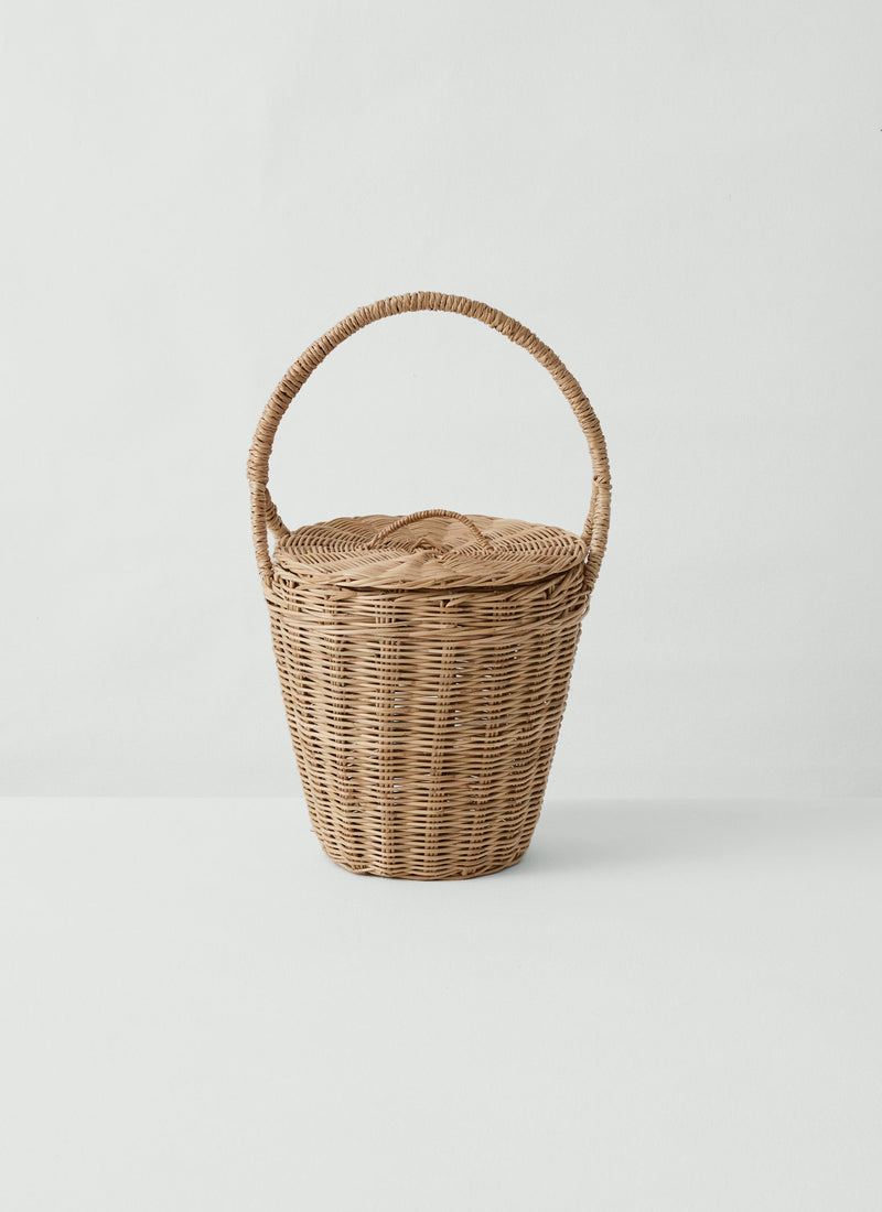 Wicker Picnic Basket | Natural