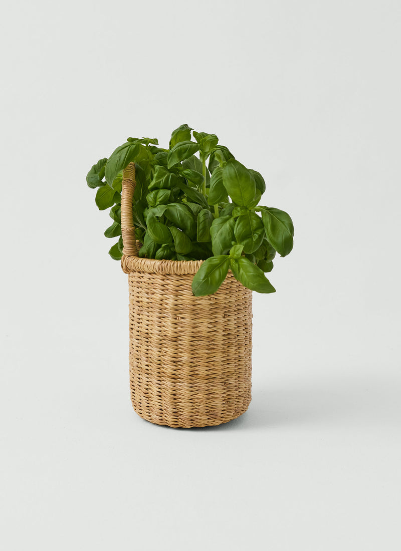 Veta Vera Grass Hanging Storage Basket | Natural