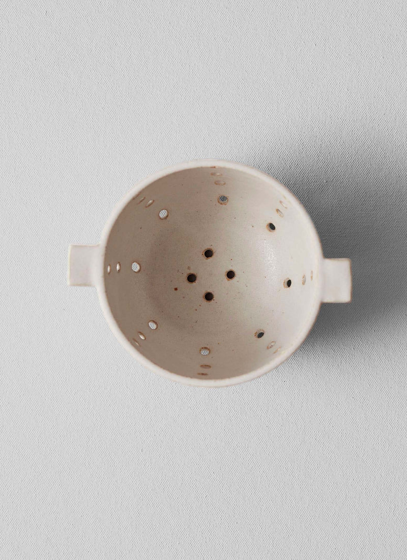Rebecca Williams Berry Colander | Matte White