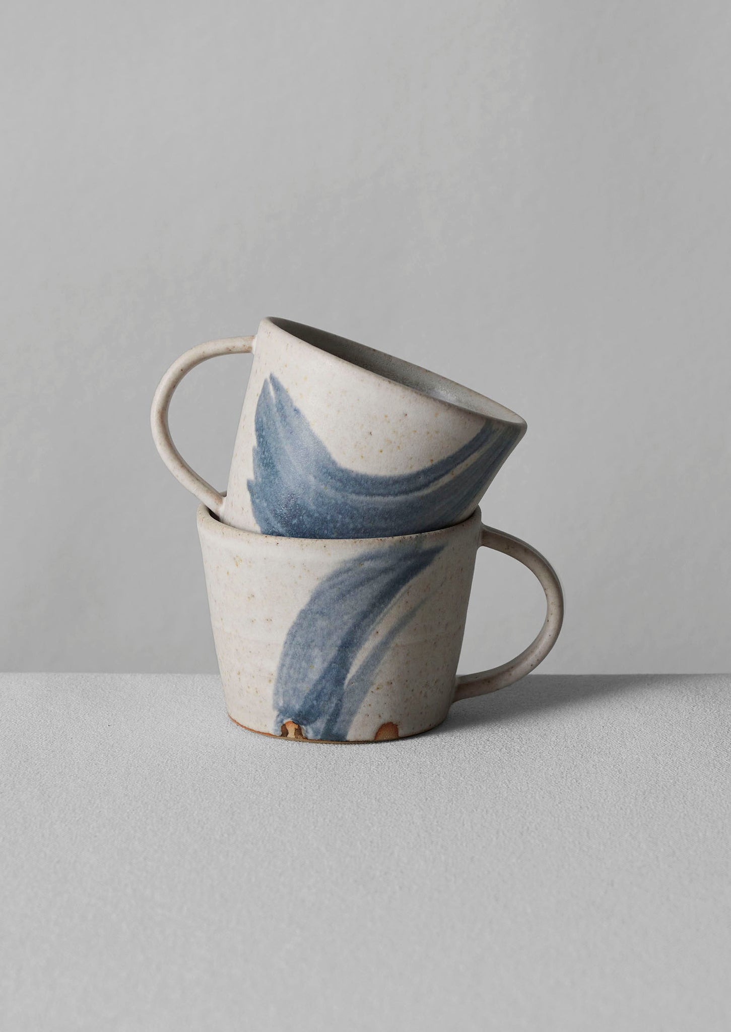 Rachel Gray Wave Mug | Dolomite/Water Blue