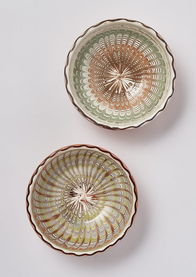 Casa de Folklore Horezu Bowl | Pistachio