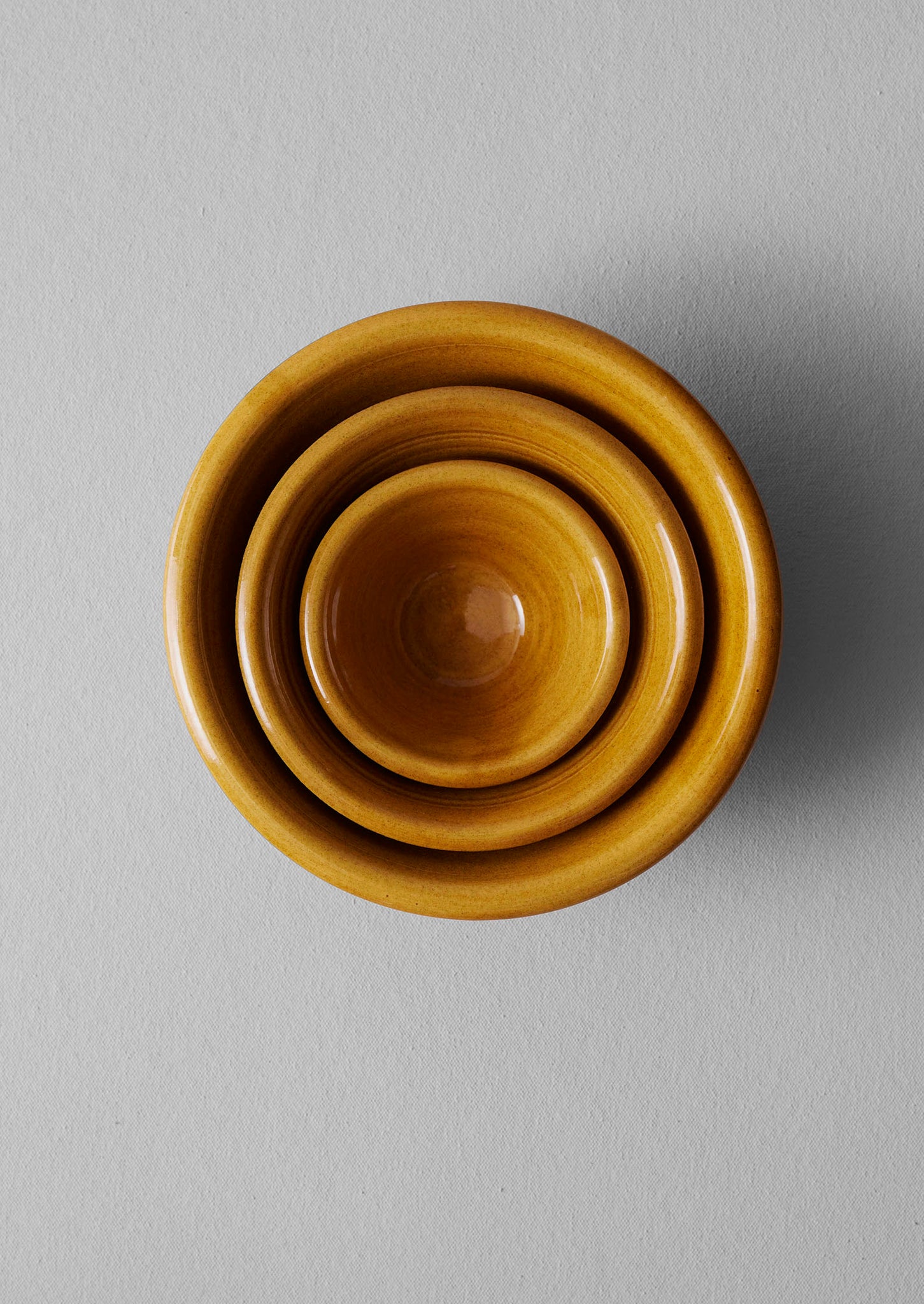 Willow Pottery Nesting Bowls | Terracotta/Ochre