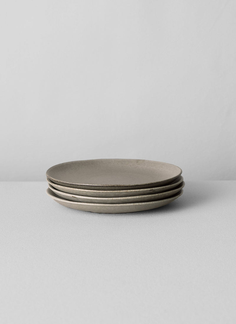Cove Stoneware Dinner Plate | Speckled Grey
