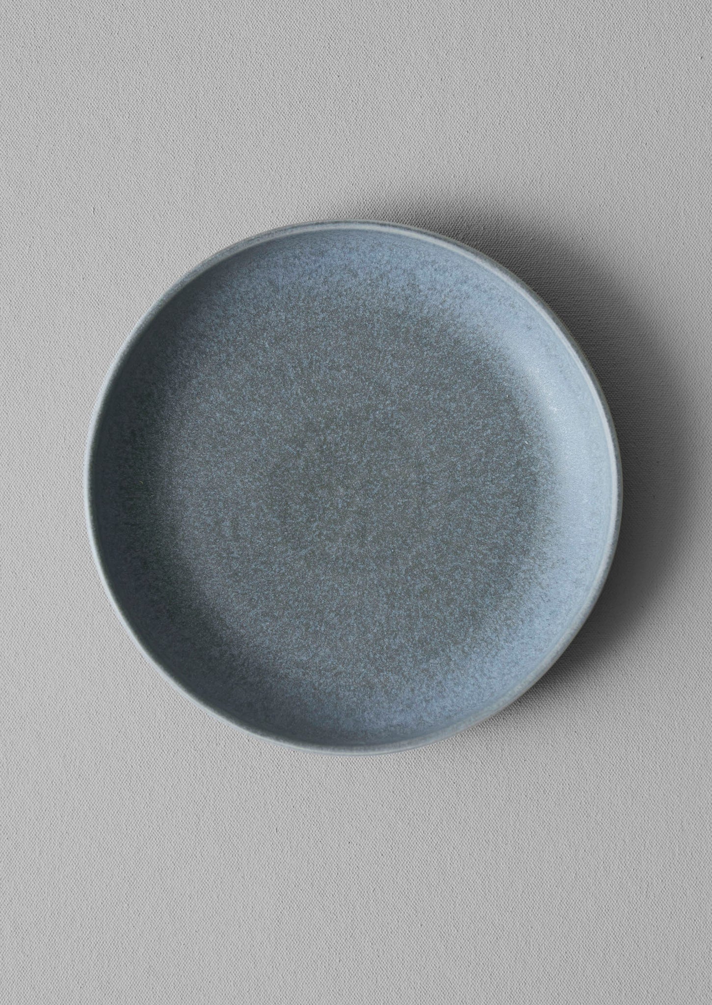 Cove Stoneware Deep Plate | Blue Grey